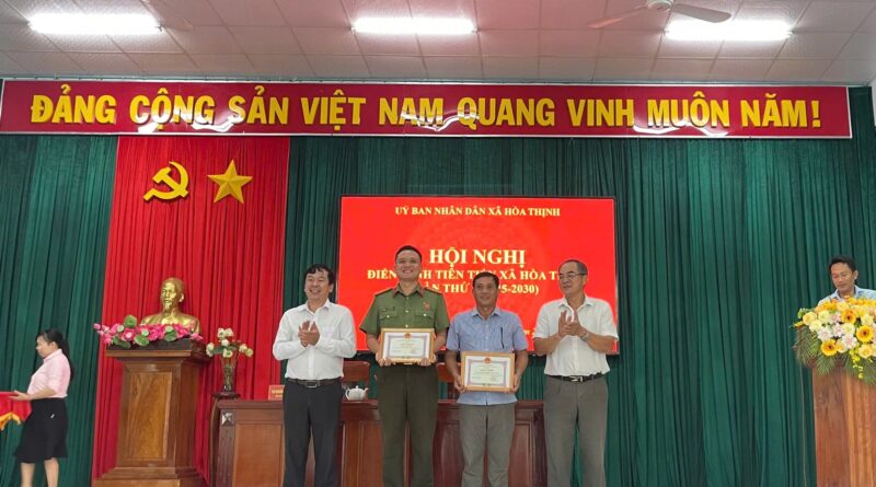 Hội nghị điển hình tiên tiến xã Hòa Thịnh lần thứ I, năm 2025